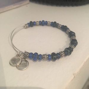 ALEX & ANI BLUE BEADED BRACELET!